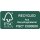 Das FSC Recycled-Kennzeichen steht für...