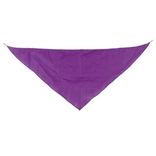 Dreieckige Fahne / XL Wimpel (lila)