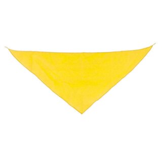 Dreieckige Fahne / XL Wimpel (gelb)