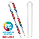 Sublimations-Lanyard mit 2 Enden