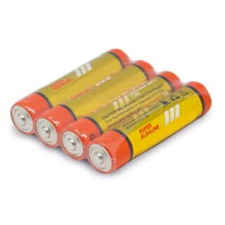 AAA Alkali Batterie 4er Pack