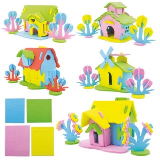 Puzzle Haus EVA (5er Pack)