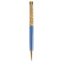Kugelschreiber Gold - Pierre Delone (blau)