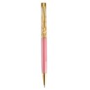 Kugelschreiber Gold - Pierre Delone (rosa)