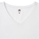 Frauen Weiß T-Shirt Iconic V-Neck