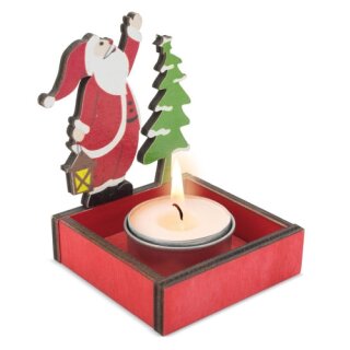 Kerzenhalter "Santa Claus"