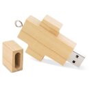 USB-Stick Bambus "Kreuz" 32GB