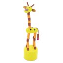 Wackeltier aus Holz "Giraffe"