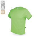Kinder Baumwoll T-Shirt "Basic" grün