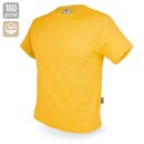 Baumwoll T-Shirt "Basic" gelb XXXL
