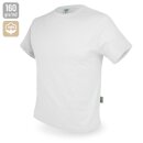 Baumwoll T-Shirt "Basic" weiß XXXL