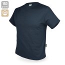 Baumwoll T-Shirt "Basic" navy XXXL