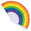 Handfächer "Rainbow"