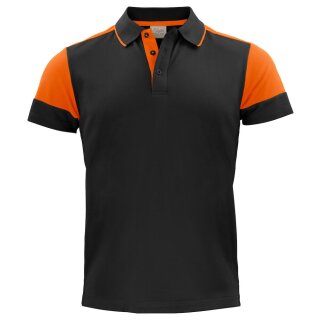 schwarz/ orange