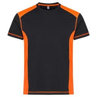 schwarz/ orange high visibility